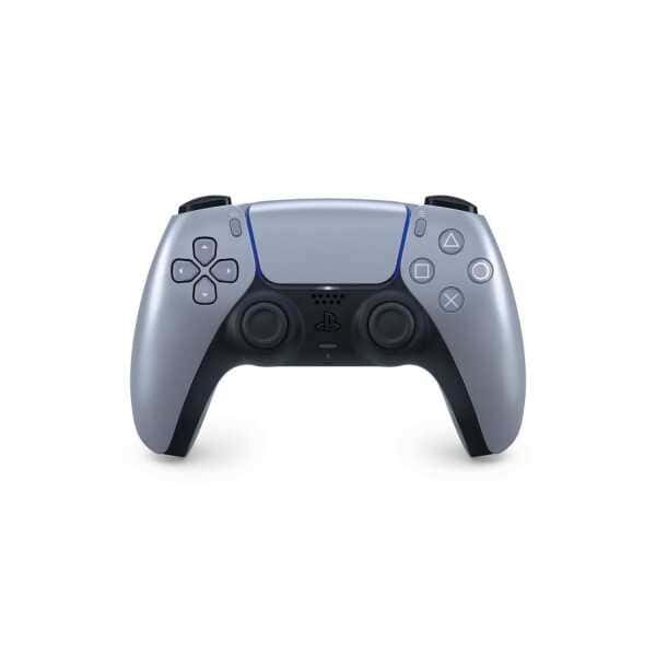 PlayStation 5 DualSense wireless controller with haptic feedback and adaptive triggers.