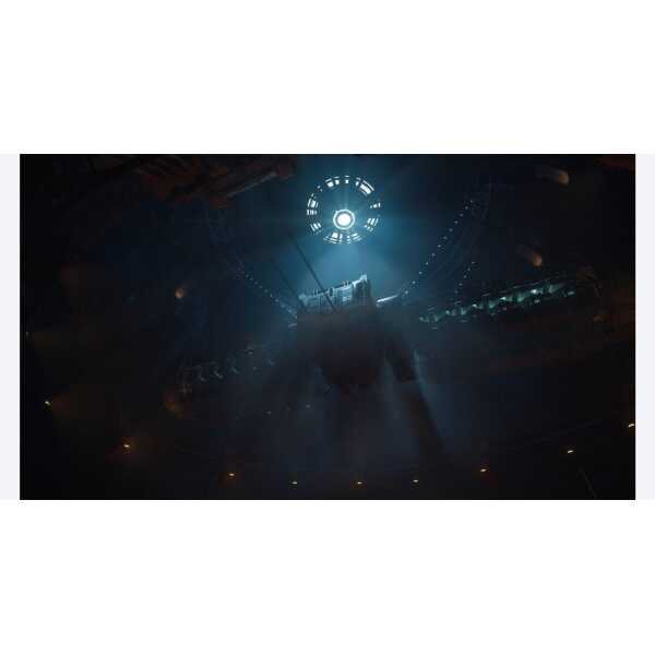 Dynamic concert stage lighting with beams and spotlights at Gameware event.
