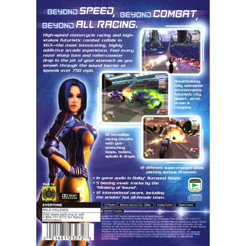 XGIII: Extreme G Racing - Gameware