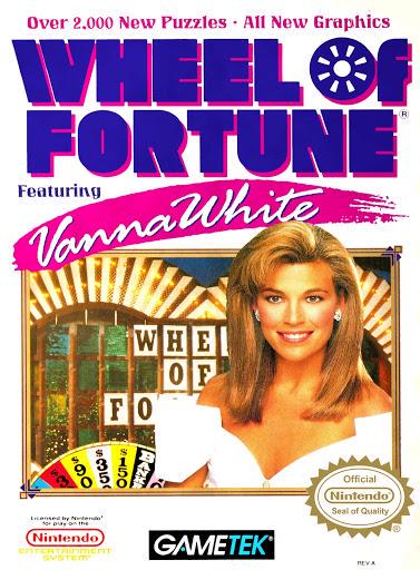 Classic Wheel of Fortune game with Vanna White, colorful graphics, and puzzle board.