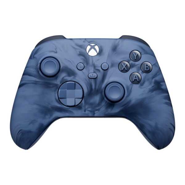 Xbox Series X wireless controller in Stormcloud Vapor design.