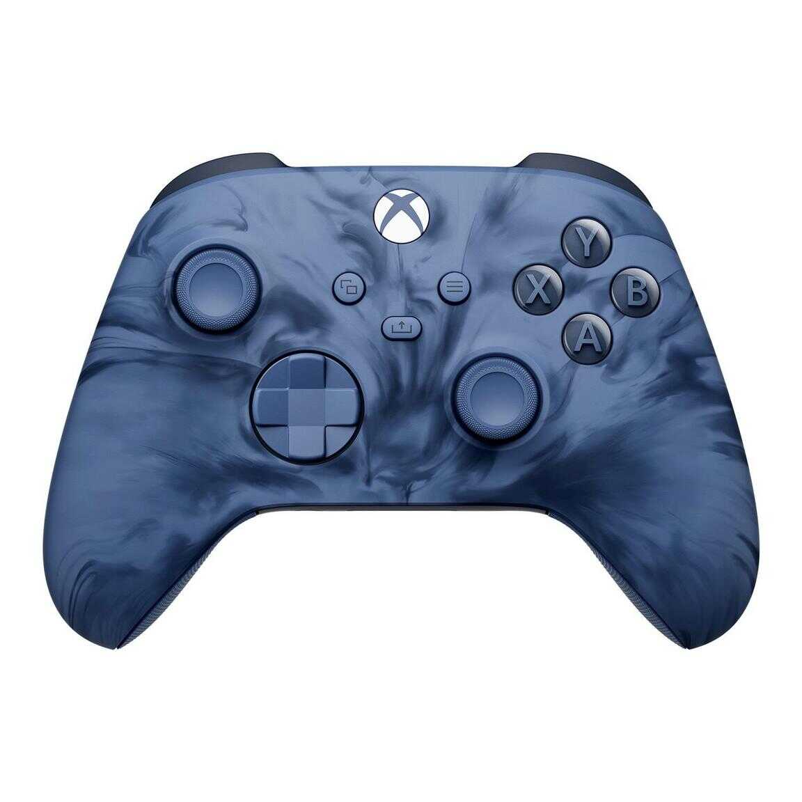 Xbox Series X wireless controller in Stormcloud Vapor design.