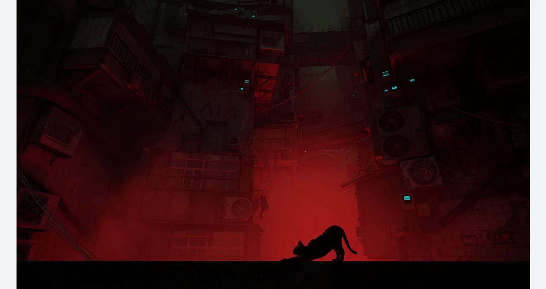 Cyberpunk city alley with neon lights and futuristic atmosphere.