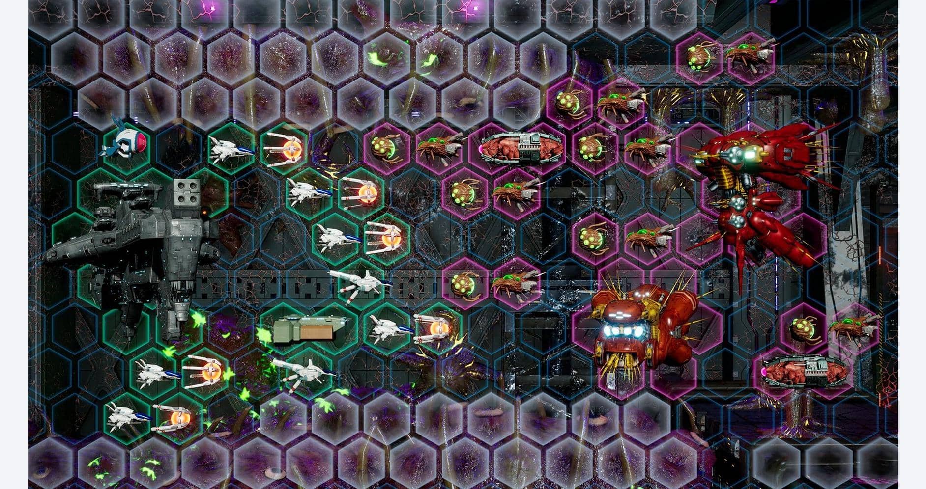Classic shoot 'em up with strategic elements in R-Type Tactics I & II Cosmos.