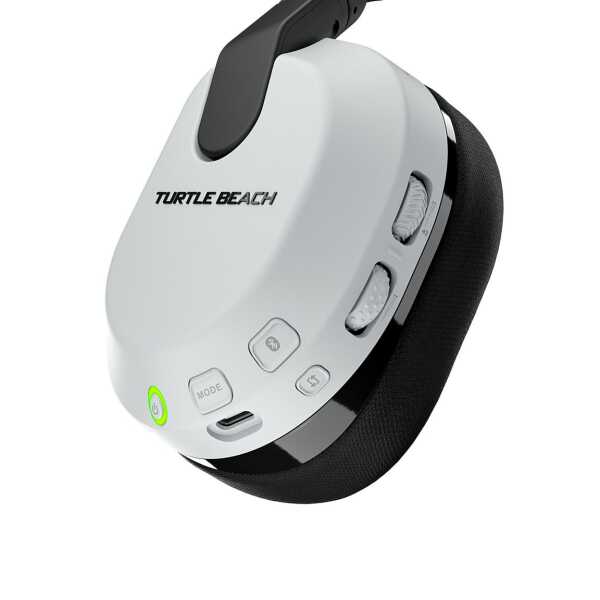 Turtle Beach gaming headset with adjustable volume and mic for immersive gaming experience.
