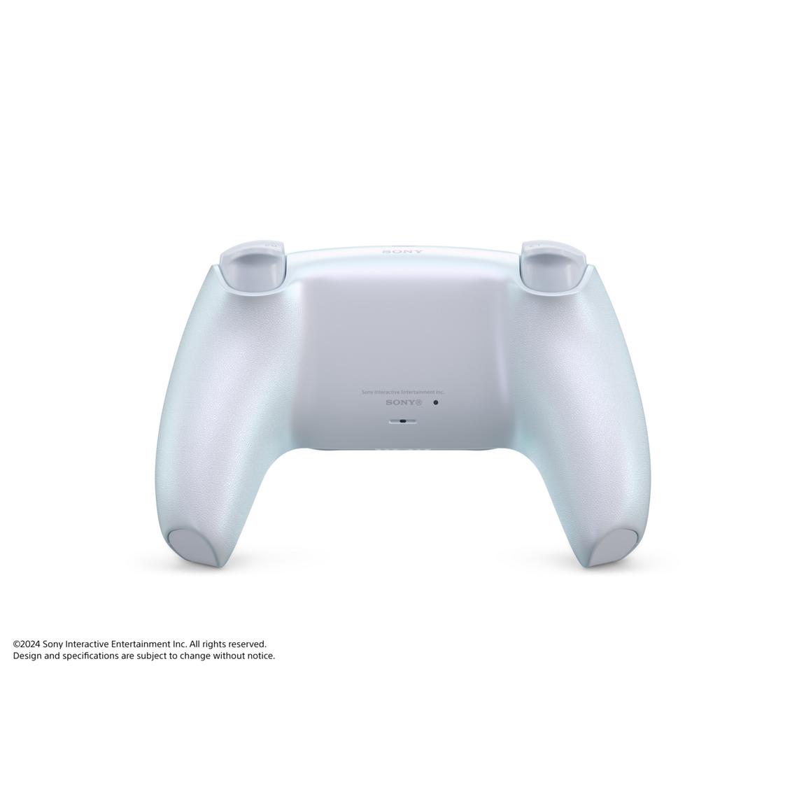 Wireless PlayStation controller for gaming, ergonomic design, compatible with PS5.