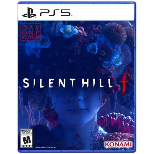 Silent Hill f horror survival game for PS5 with eerie, atmospheric visuals.