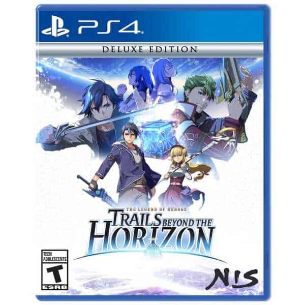 Deluxe Edition cover art for The Legend of Heroes: Trails Beyond the Horizon on PS4.