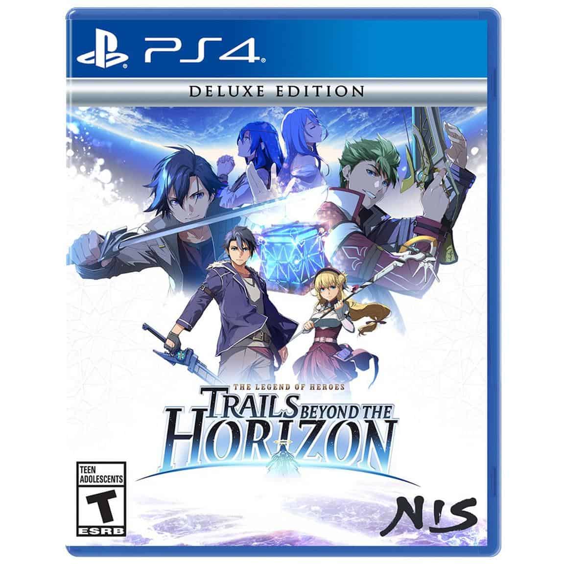 Deluxe Edition cover art for The Legend of Heroes: Trails Beyond the Horizon on PS4.