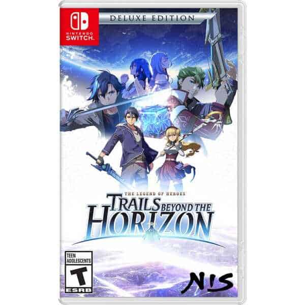 Deluxe Edition game cover for The Legend of Heroes: Trails Beyond the Horizon for Nintendo Switch.