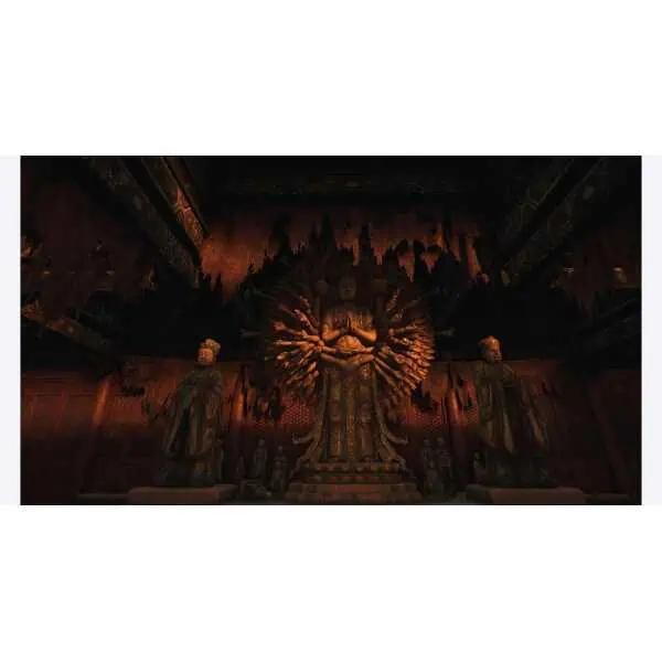 Ancient temple scene from WUCHANG: Fallen Feathers Day 1 Edition game.