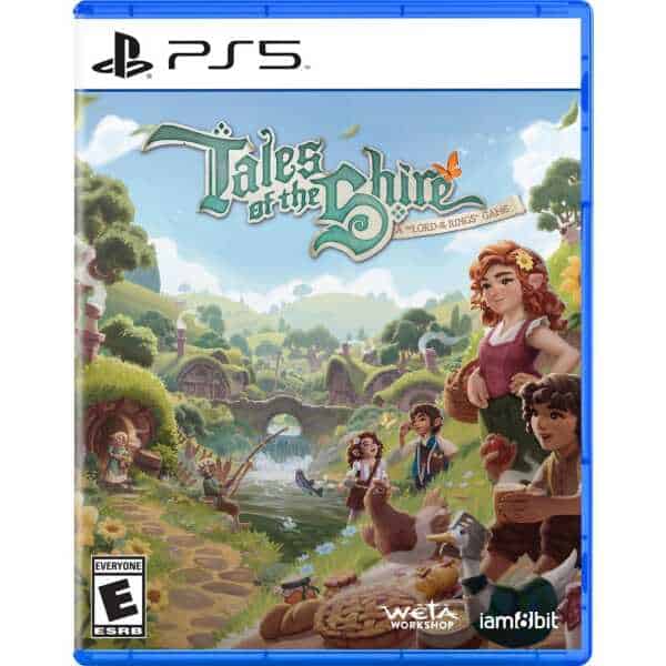 Cover art for Tales of the Shire, a Lord of the Rings-themed game for PS5.