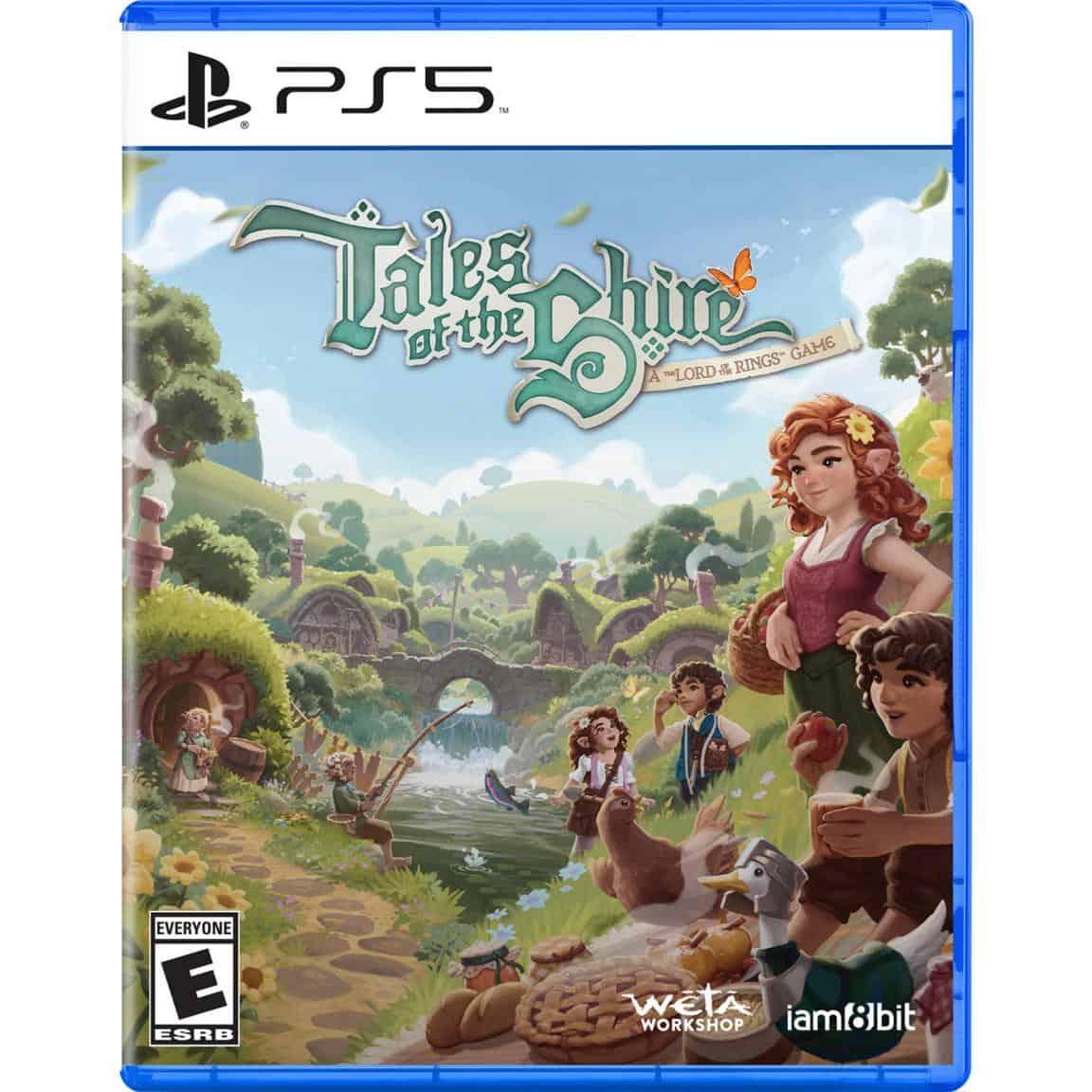 Cover art for Tales of the Shire, a Lord of the Rings-themed game for PS5.