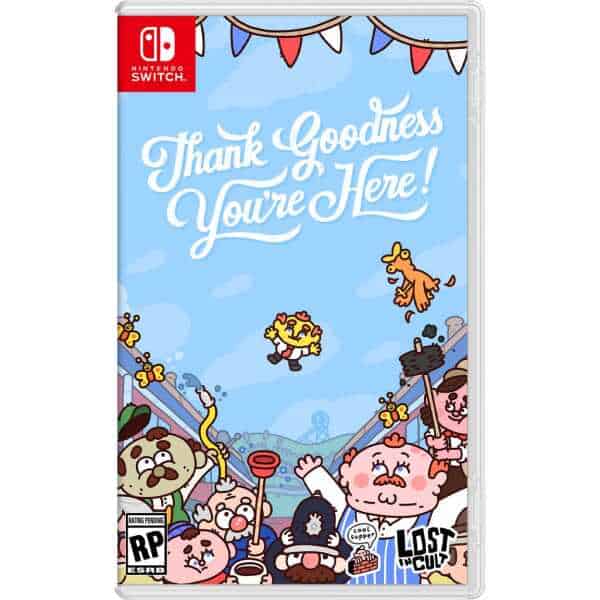 Gameware Nintendo Switch game cover with colorful cartoon characters.
