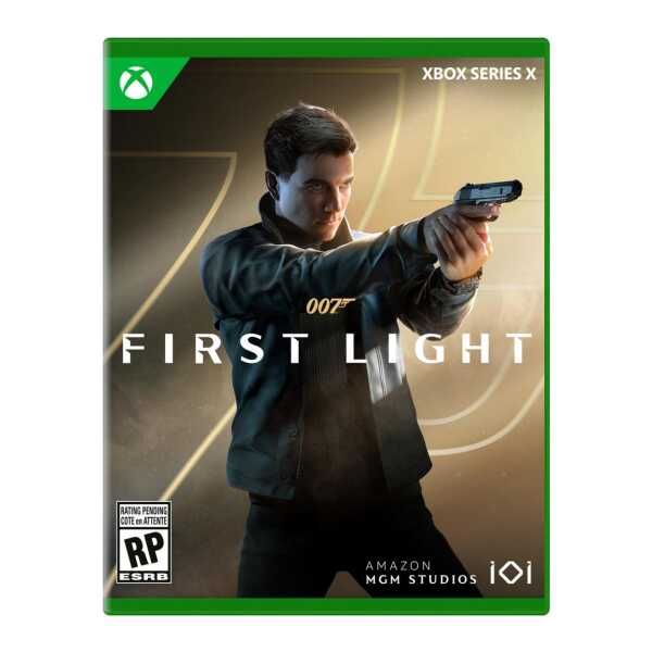Gameware, 007 First Light Xbox Series X cover art for immersive gaming experience.
