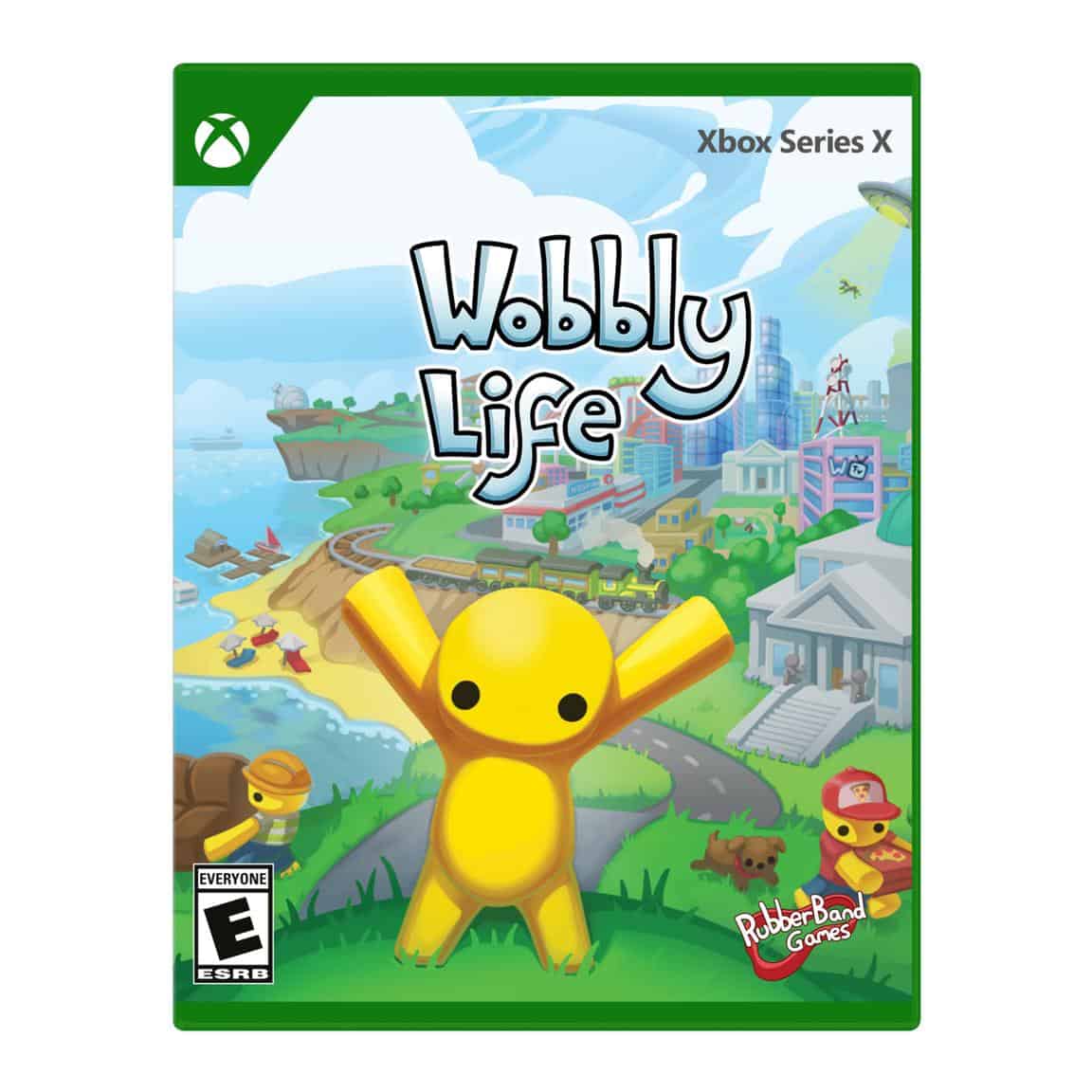 Wobbly Life game cover for Xbox Series X console.