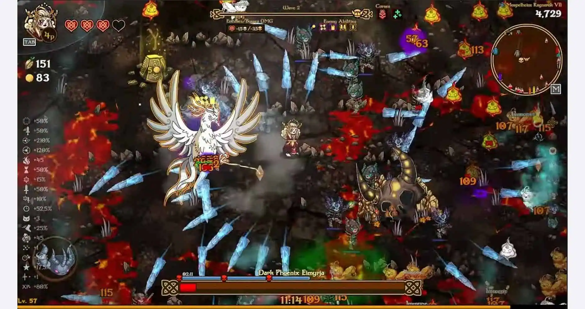 Intense battle scene from Nordic Ashes: The Complete Saga with characters fighting enemies.