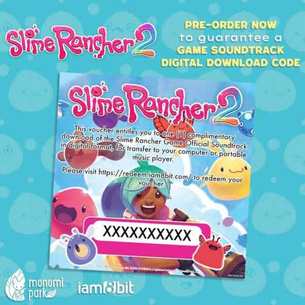 Pre-order now for the Slime Rancher 2 soundtrack digital download code.