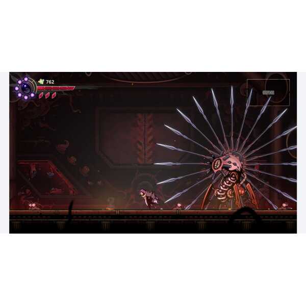 Voidwrought Collector's Edition game scene featuring boss fight with intricate design.