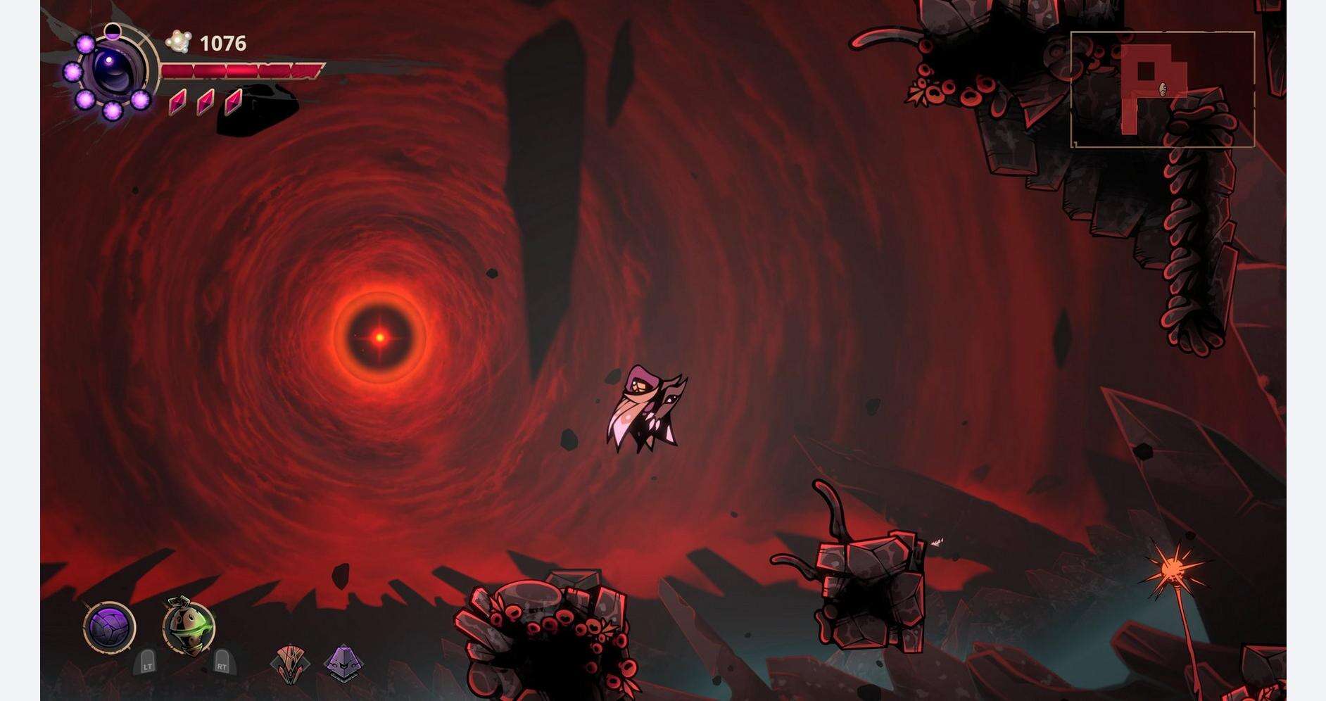 Voidwrought Collector's Edition game artwork with dark, ominous visuals.