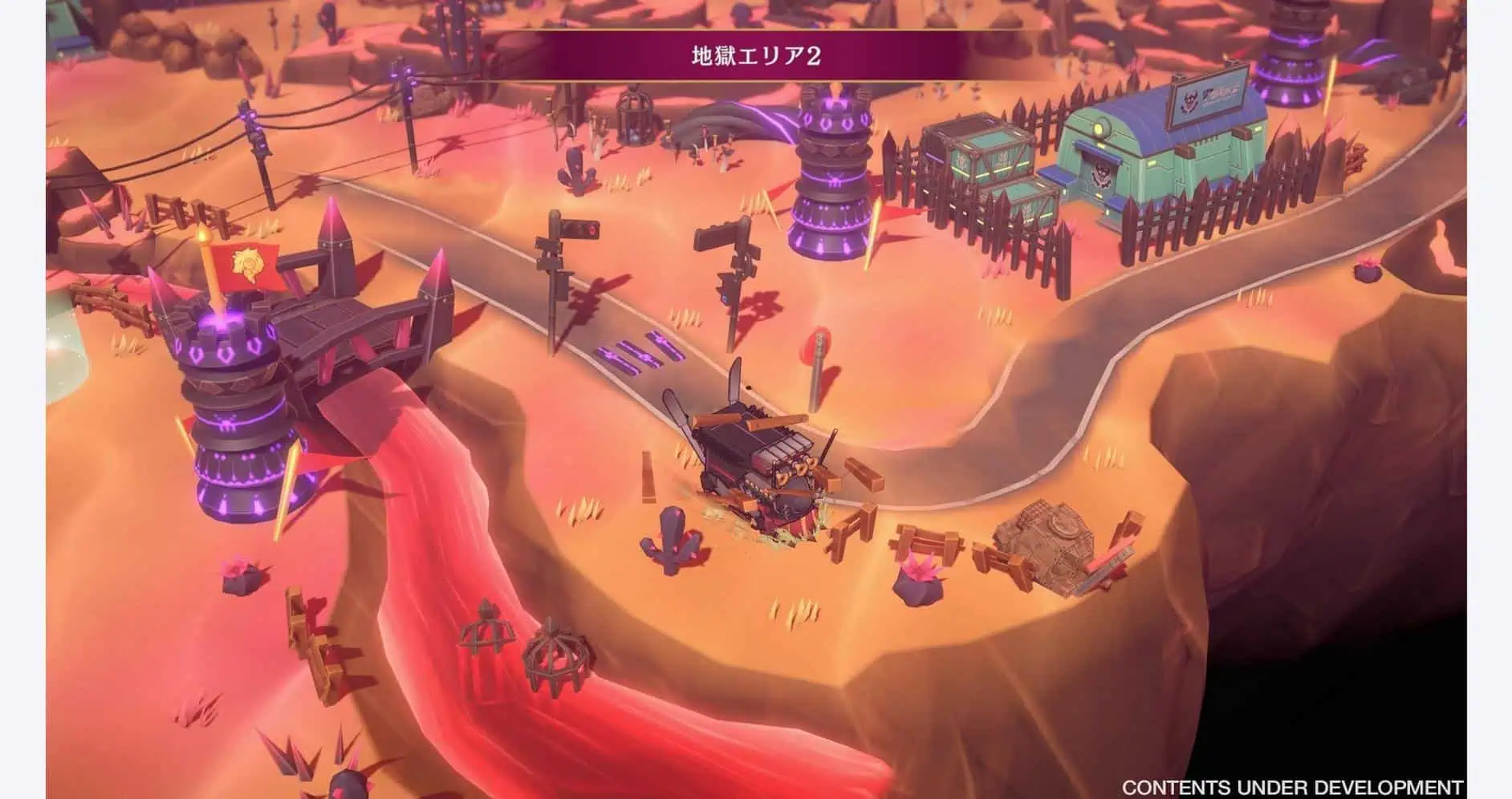 Etrange Overlord Deluxe Edition gameplay scene with vibrant colors and strategic elements.
