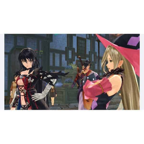 Characters from Tales of Berseria REMASTERED in a game scene.