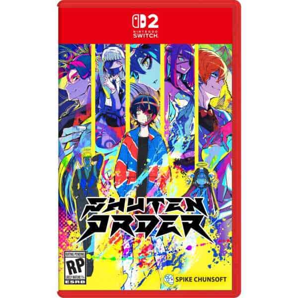 Vibrant cover art for Shuten Order Nintendo Switch game.