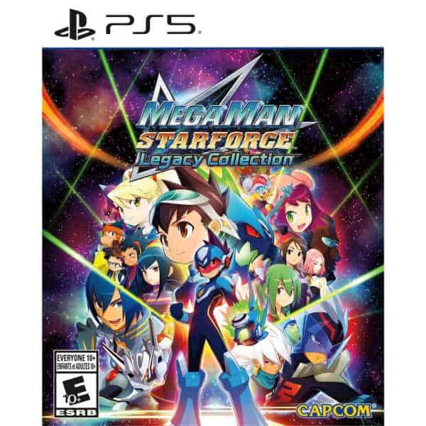 Mega Man Star Force Legacy Collection PS5 game cover.