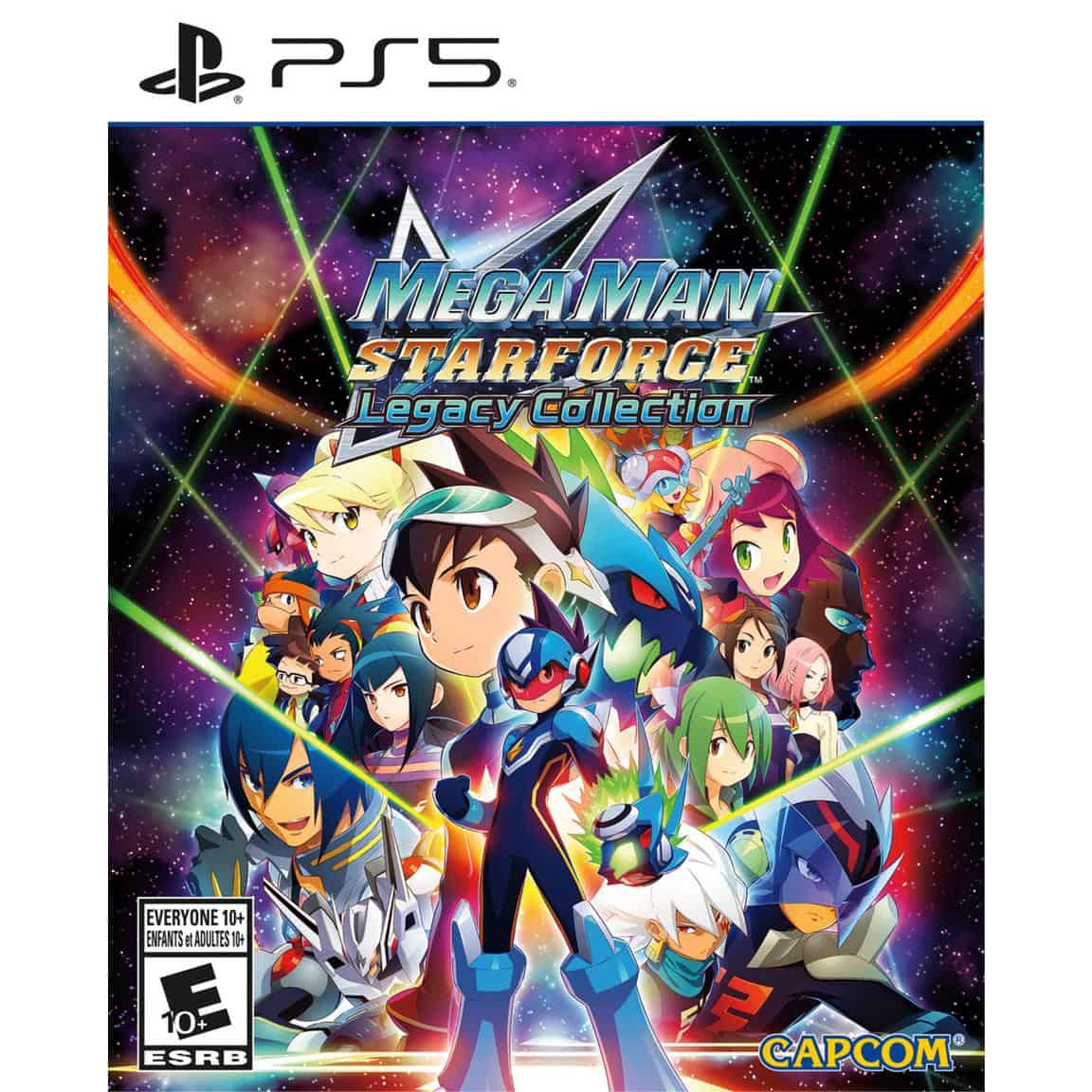 Mega Man Star Force Legacy Collection PS5 game cover.