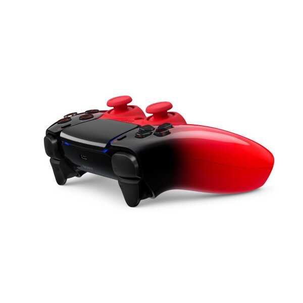 Gaming controller with ergonomic design, dual analog sticks, and multiple buttons for immersive game.