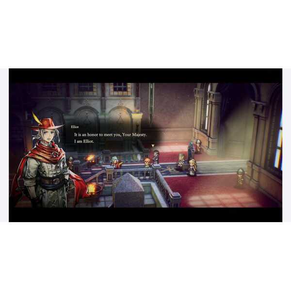 Elliot introduces himself to the king in "The Adventures of Elliot: The Millennium Tales.".