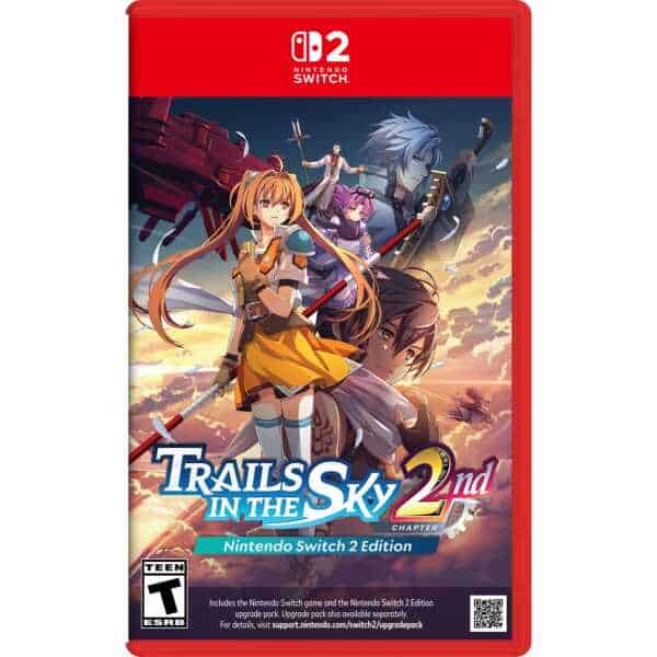 Trails in the Sky 2nd Chapter game cover for Nintendo Switch.