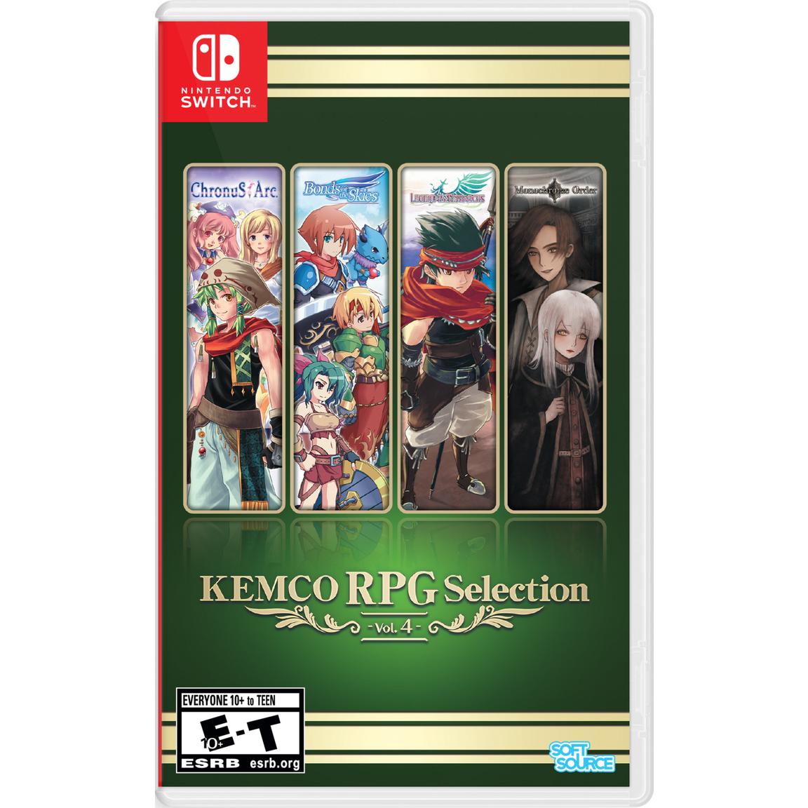 KEMCO RPG Collection for Nintendo Switch with classic JRPG titles.