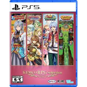 KEMCO RPG Collection for PS5 featuring classic pixel art and fantasy characters.