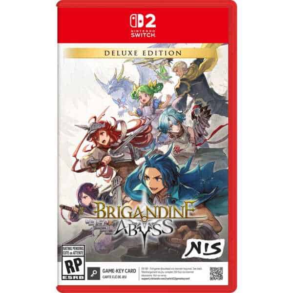 Bravely Default II Nintendo Switch game cover featuring fantasy characters and vibrant artwork.