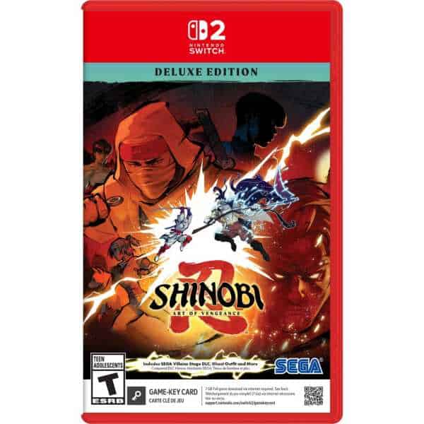 Art of Vengeance Deluxe Edition Nintendo Switch game cover art.