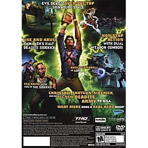 Evil Dead Regeneration Sony Playstation 2 Game