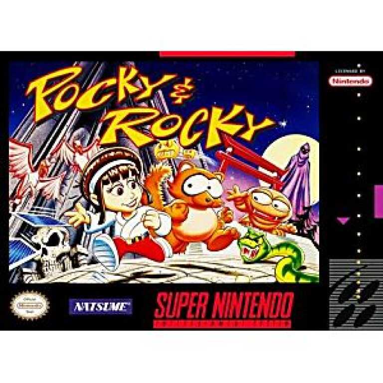 Pocky and Rocky Gameware Pocky and Rocky Gameware