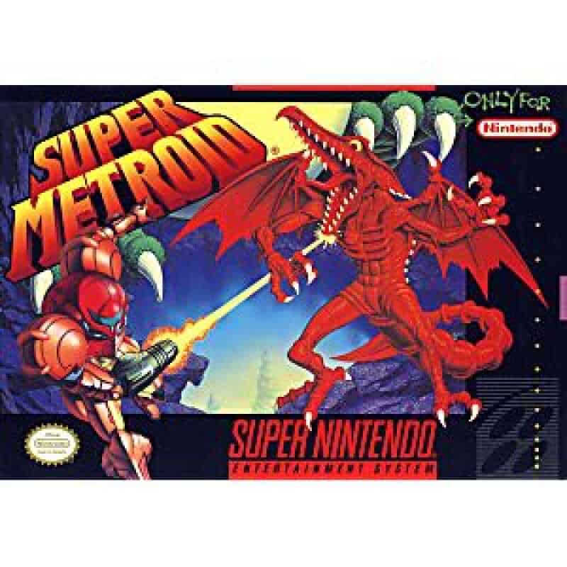 Super Metroid Sur Super Famicom – Complet, Très Bon État