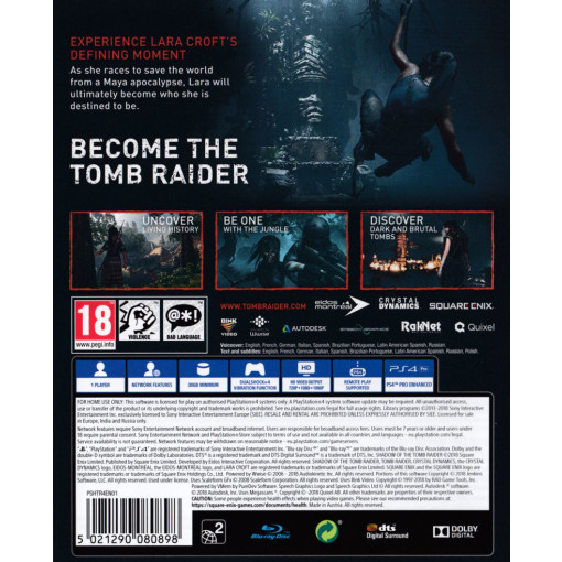peeling Tæmme Sammenhængende Shadow of the Tomb Raider - Gameware