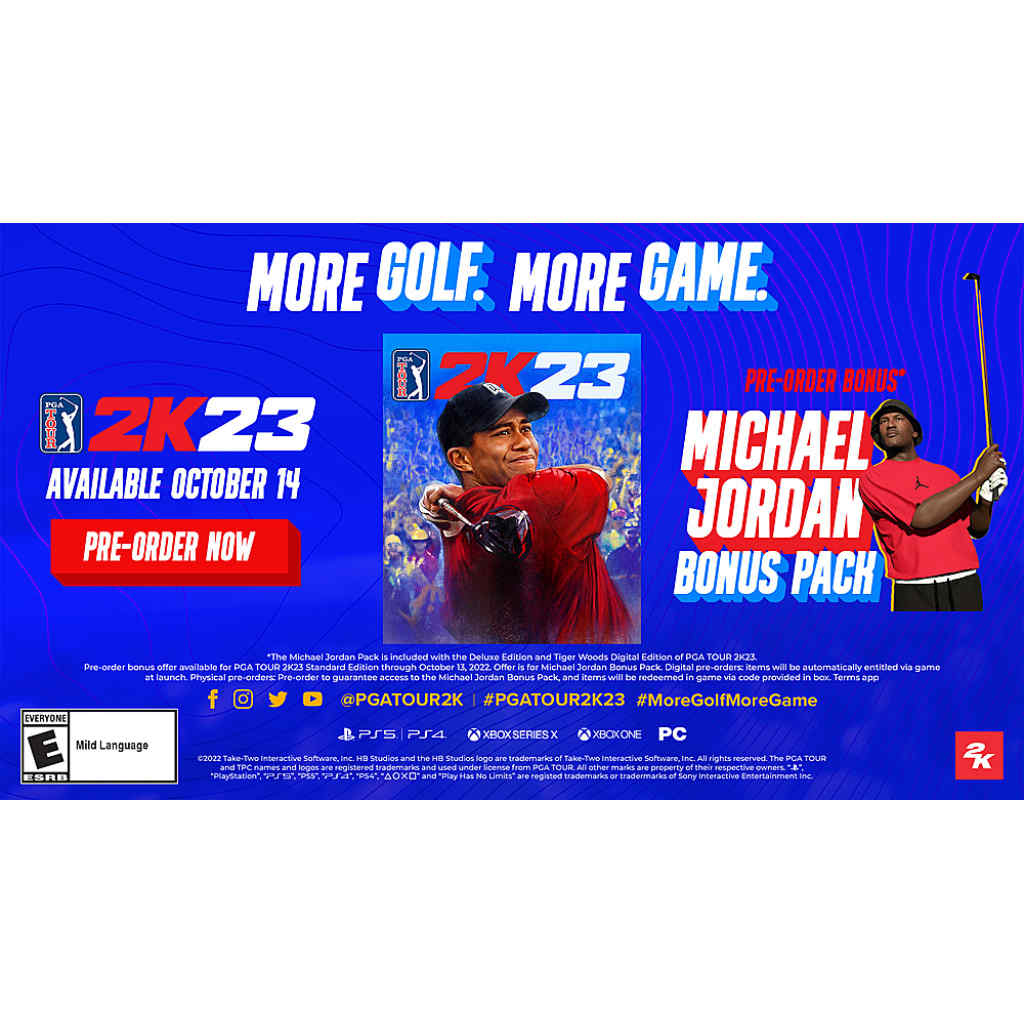 PGA Tour 2K23 Gameware