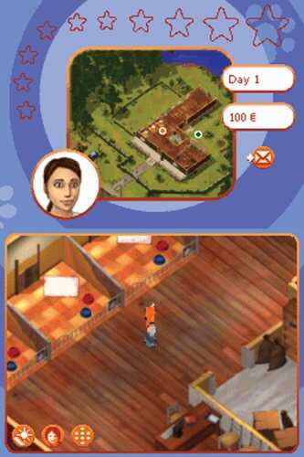 Screenshot of Dreamer Series: Puppy Trainer game interface with in-game environment and character.