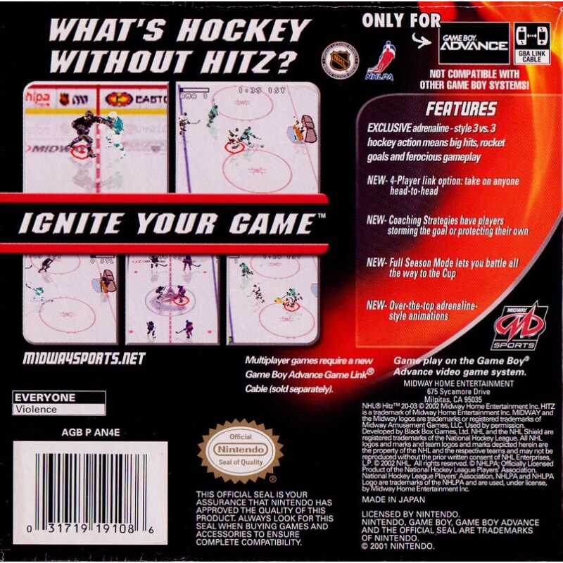 NHL Hitz 20-03 - Gameware