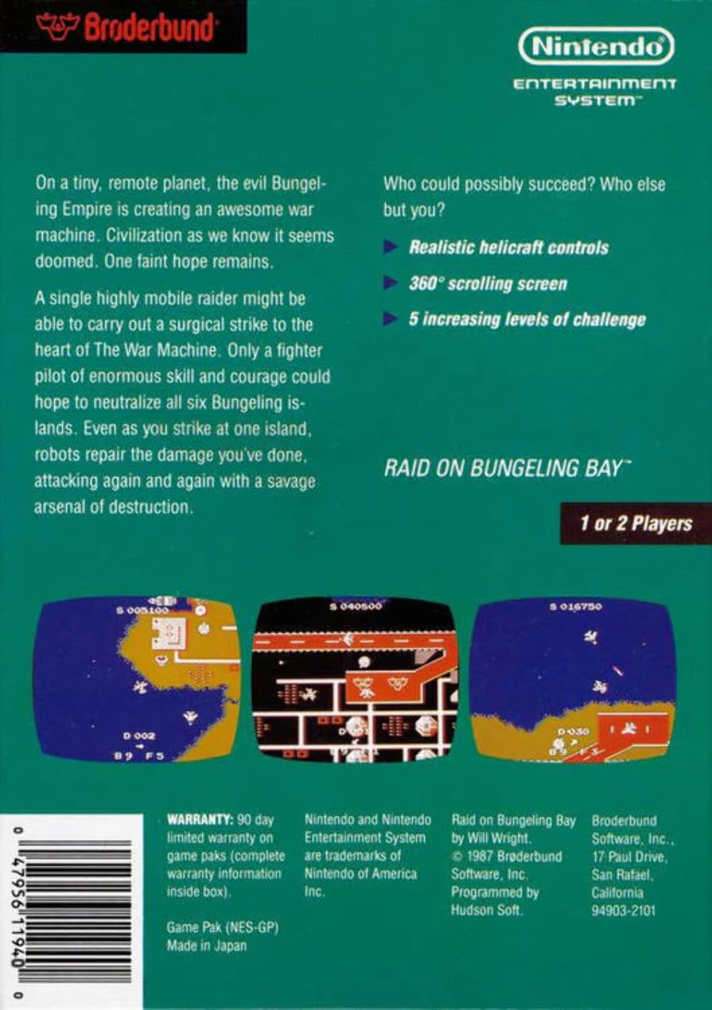 High-quality image of the Nintendo Bungle Bay game screen showcasing vibrant graphics and gameplay e.
