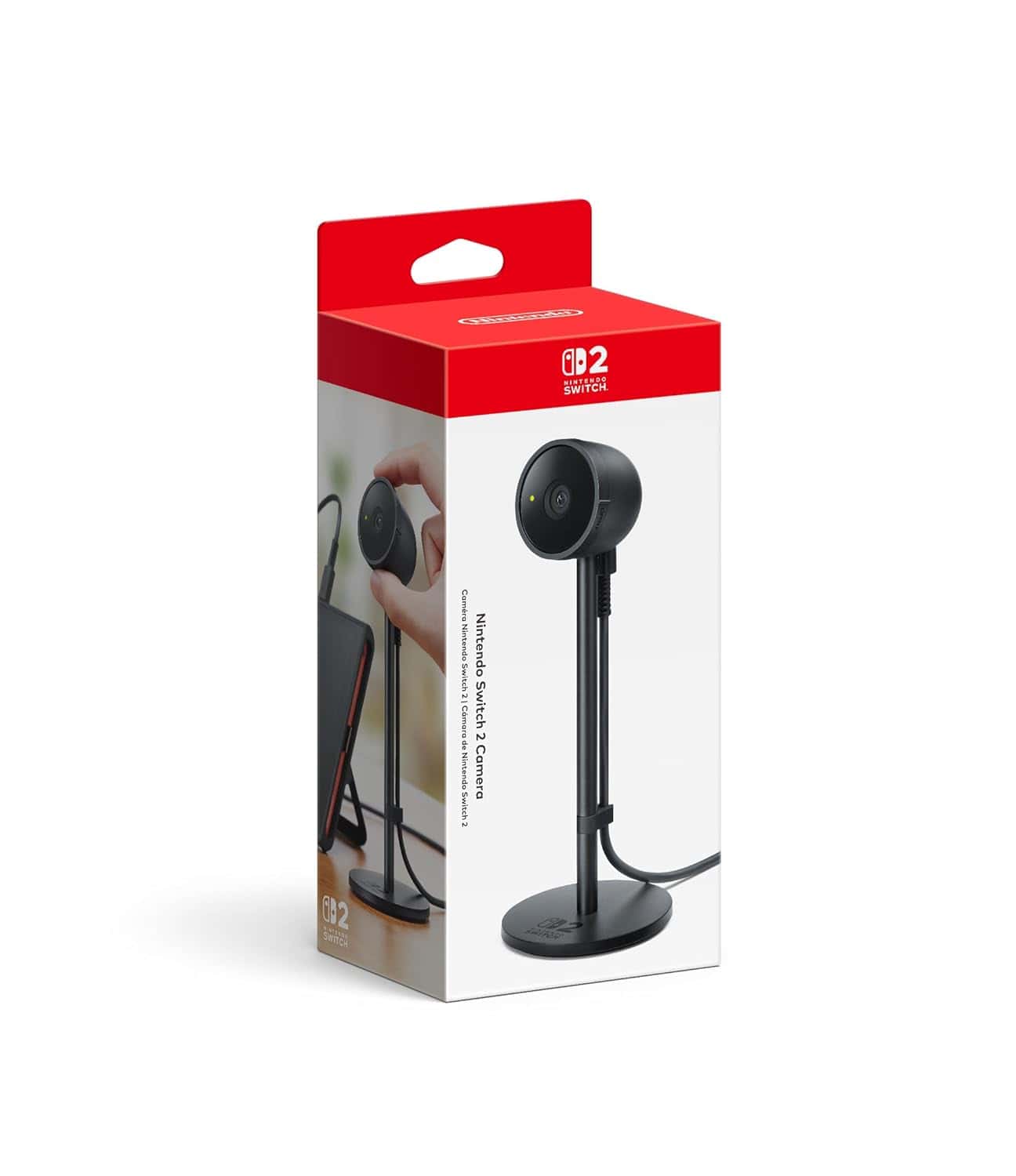 Nintendo Switch 2 camera for gaming and streaming.