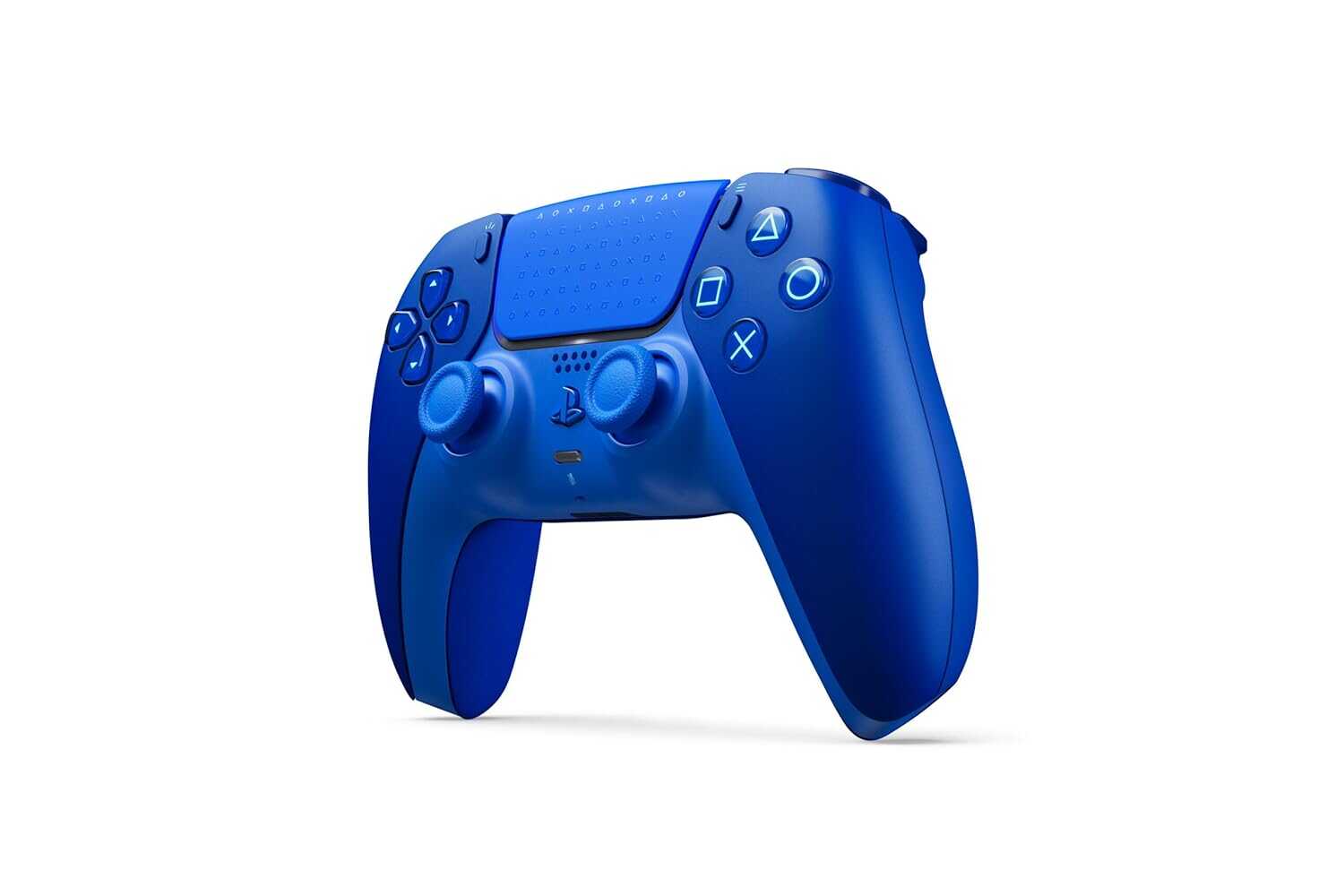 Blue Sony DualSense Wireless Controller for PlayStation 5.