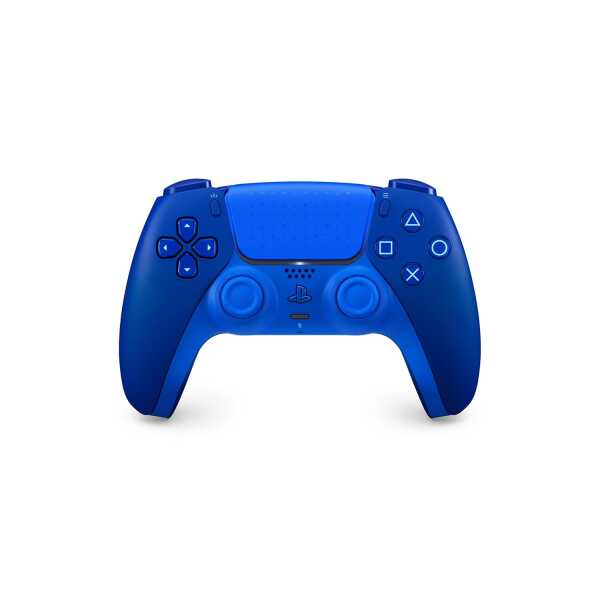 Blue Sony DualSense Wireless Controller for PS5, Icon Blue Edition.