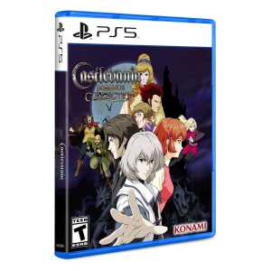 High-quality image of the Castlevania: Dawn of Sorrow game for PS5, featuring anime-style characters.