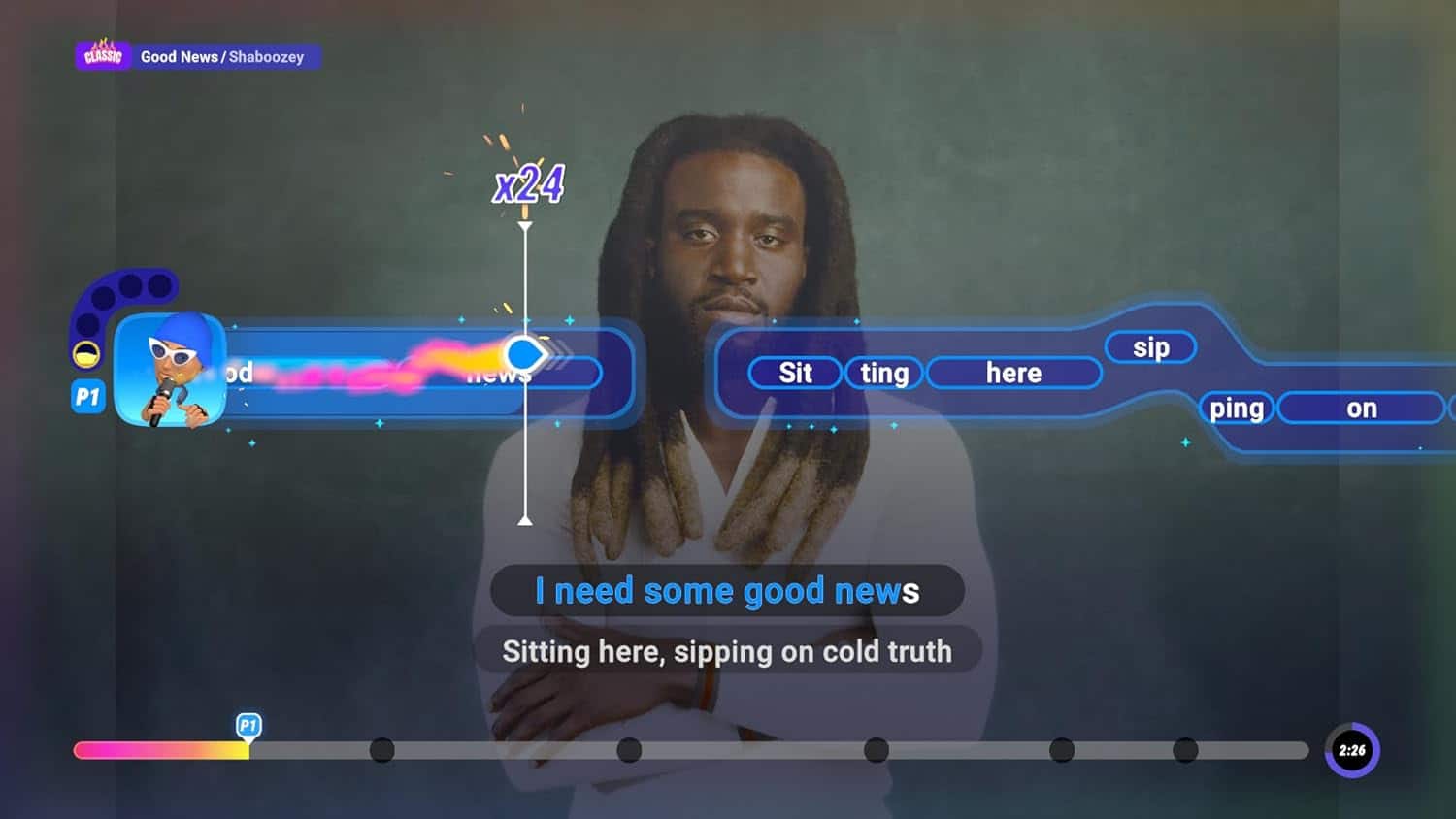 Digital communication illustration with chat bubbles and a man.