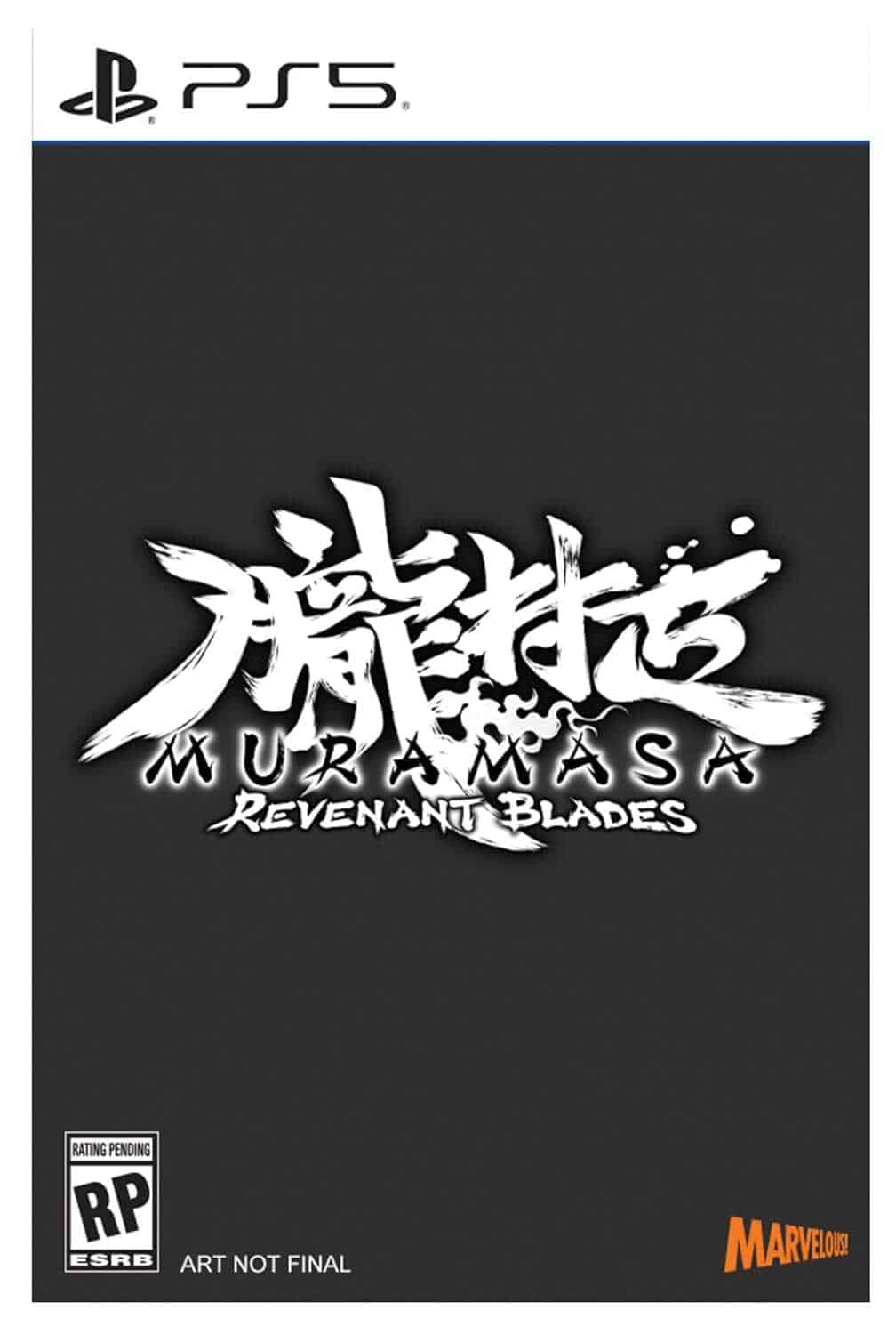 Gameware Muramasa Revenant Blades Limited Edition PS5 game cover.
